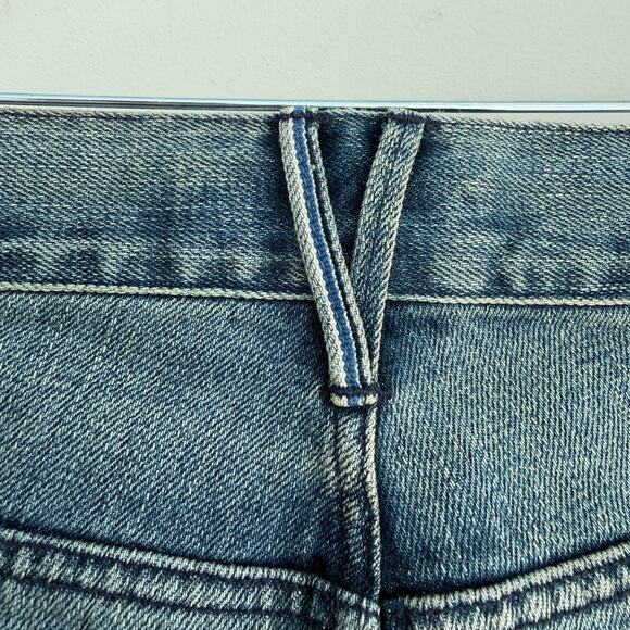 3x1 Jeans Mens 29x34 Blue M3 Selvedge Slim Fit Faded Driggs Denim Button Fly - Picture 5 of 11